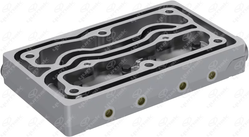 واسطه آلومینیومی پمپ باد fh500 قلبی صاف یورو 5 جفت پیستون 1478