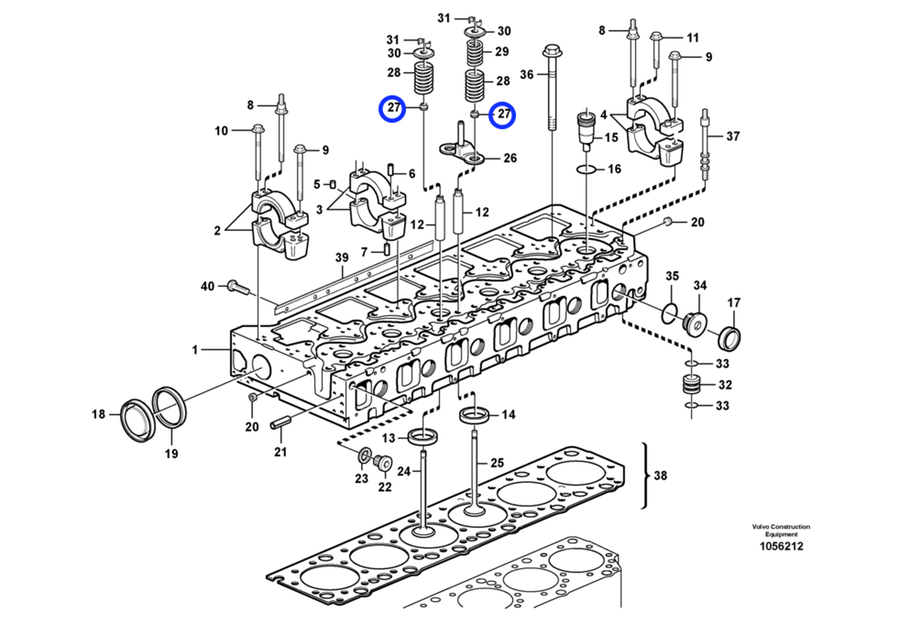 لاستیک ساقه سوپاپ FH12 الرینگ 104.380